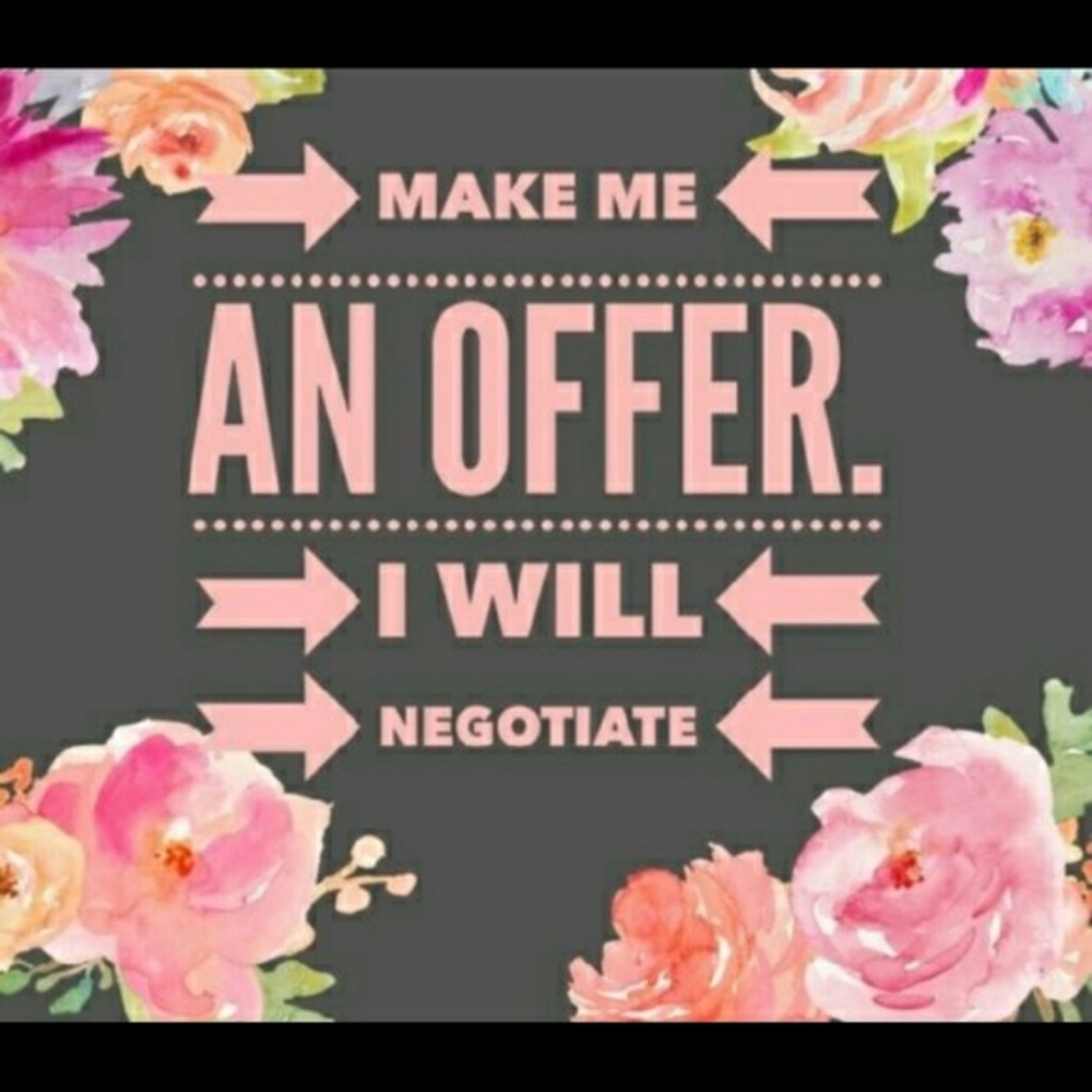 Make me an offer.